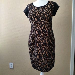 Hagel Black Lace Dress
